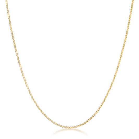 Golden Rolo Chain 1mm